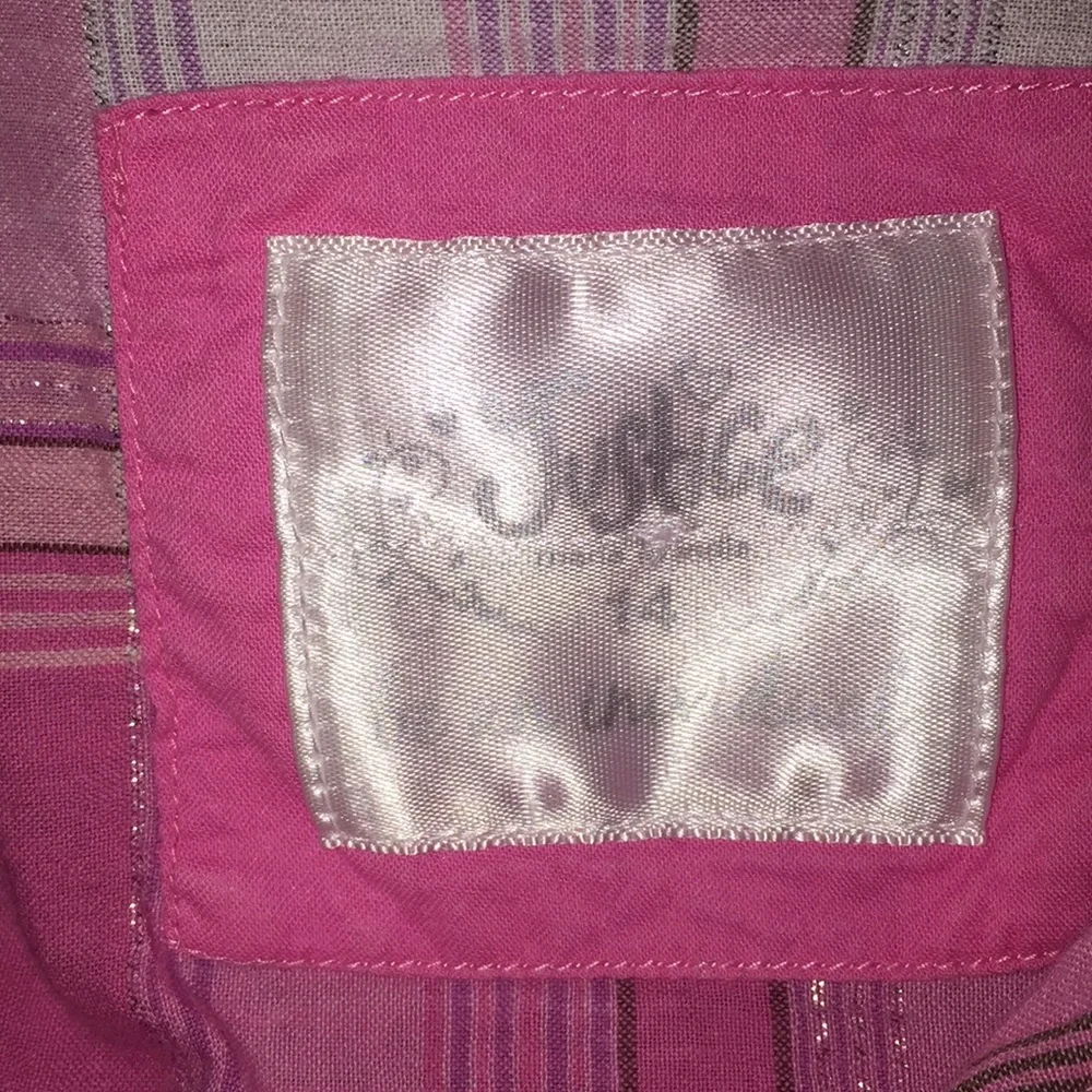 Justice Girl Plaid Shirt/Blouse Size 14